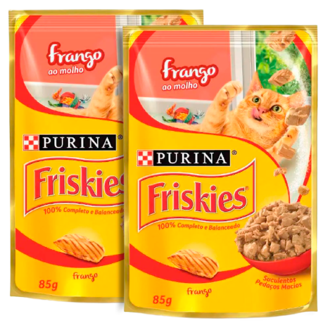 FRISKIES SCH FRANGO/MOLHO 85G