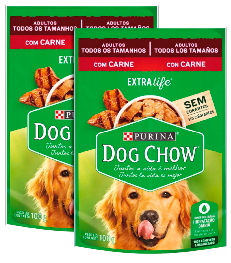 DOG CHOW SCH ADT.TD.TAM CARNE/MOLHO 100G
