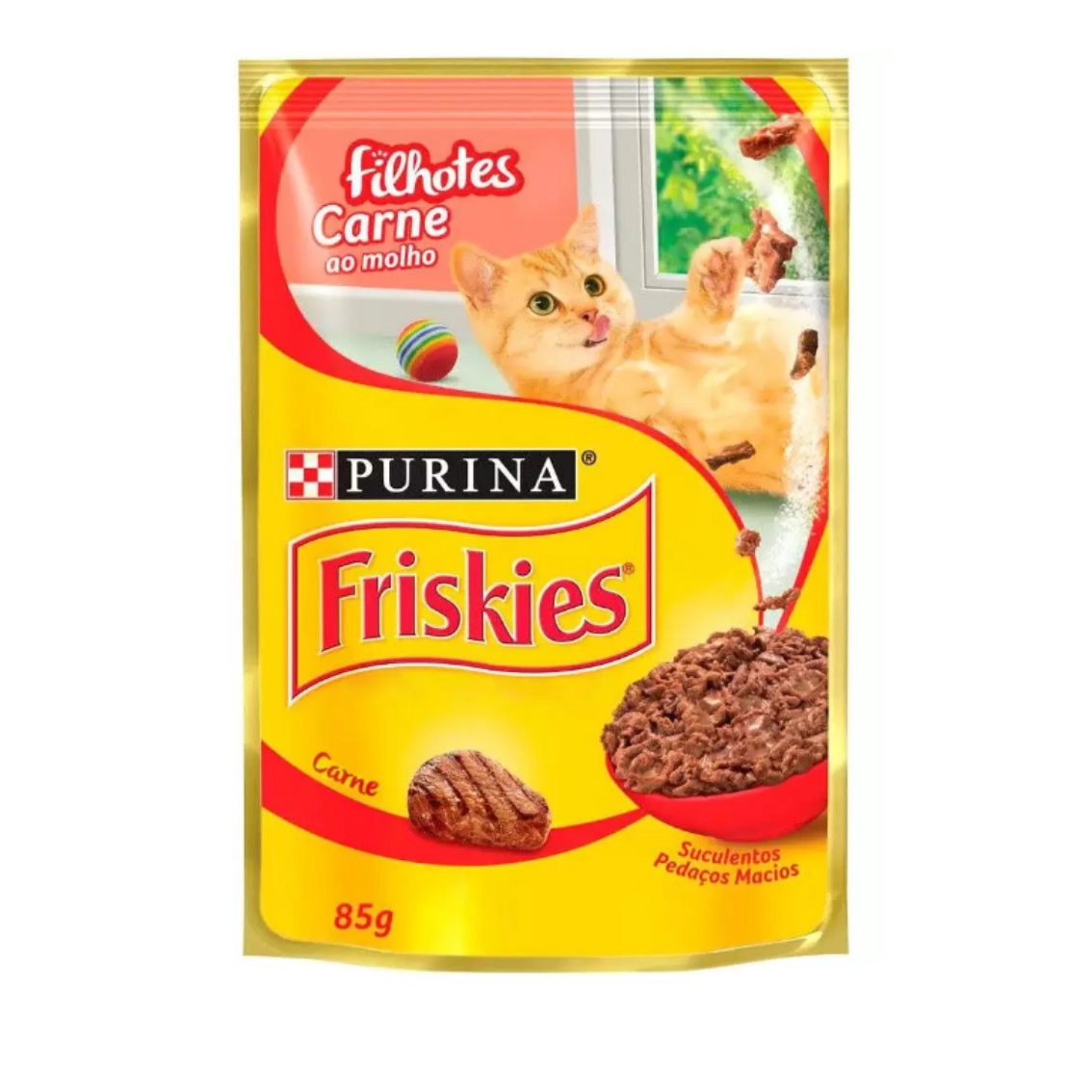 FRISKIES SCH FILHOTE CARNE/MOLHO 85G