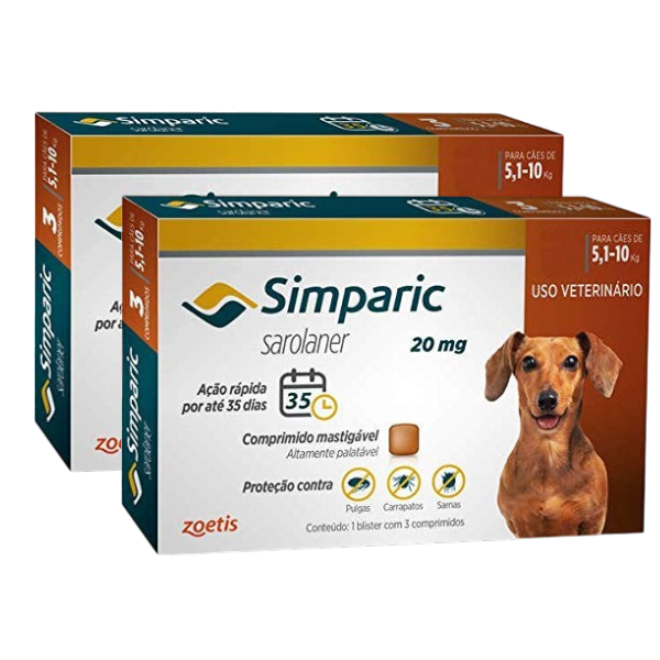 SIMPARIC 20MG 3CP (5,1 A 10KG)