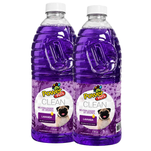 ELIMINADOR DE ODOR POWERPETS LAVANDA 2L