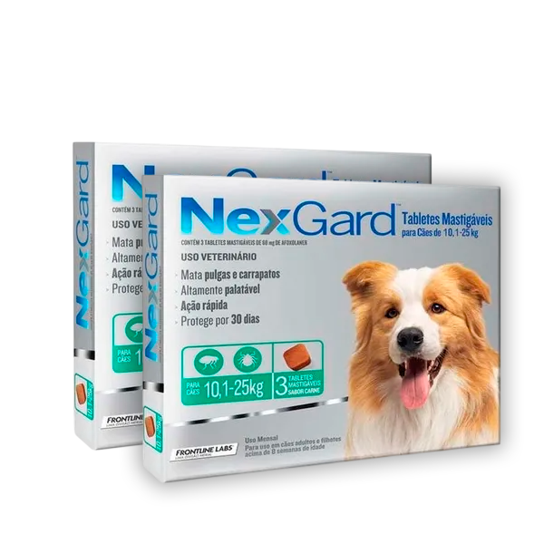 NEXGARD G 10-25KG C/3