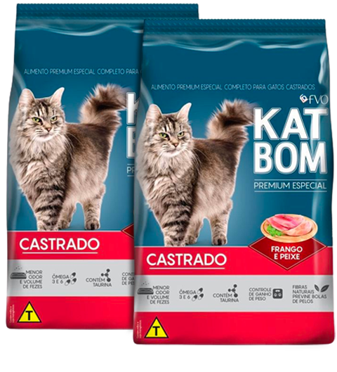 RC KATBOM CAST. FRANGO E PEIXE 10KG