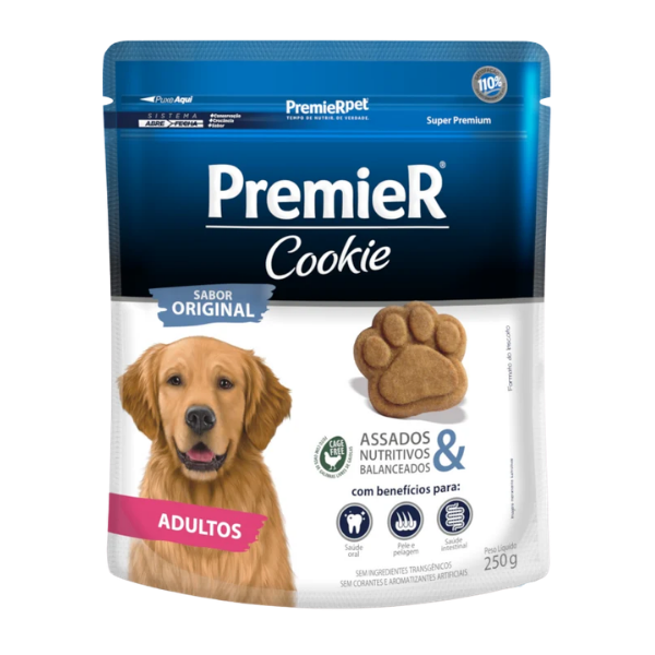 PREMIER COOKIE CAES ADULT ORIGINAL 250G