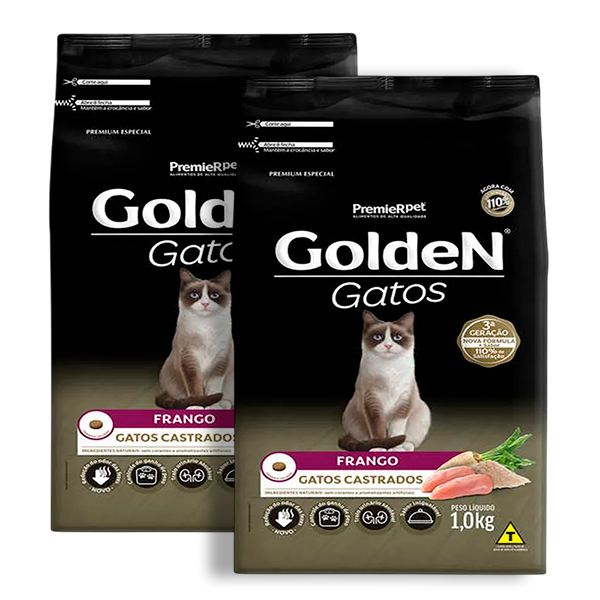 RC GOLDEN GATOS CASTRA FRANGO 1KG