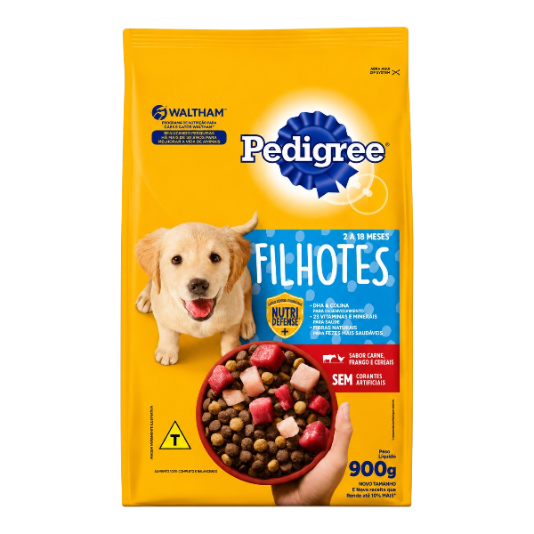 RC PEDIGREE 900G FILHOTE CARNE/FRANGO