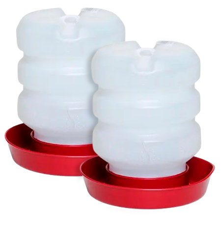 BEBEDOURO P/ AVES 2,3L C/ROSCA ALV C/20