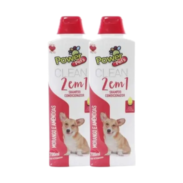 SH POWERPETS MORANGO C/ AMEND 700ML
