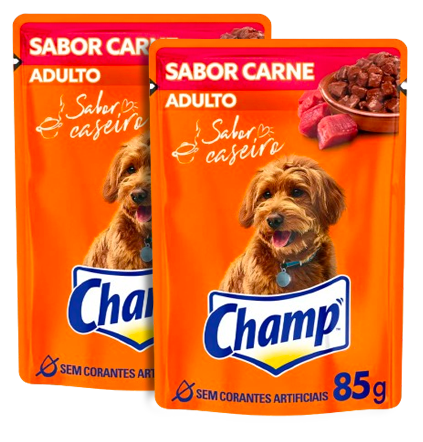 CHAMP SCH ADULTO CARNE 85G