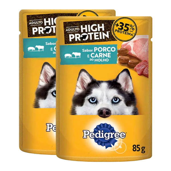 PEDIGREE SCH ADT.HIGH PROT POR/CAR 85G