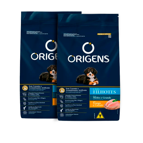 RC ORIGENS CAES FL MED/GRANDE 15KG