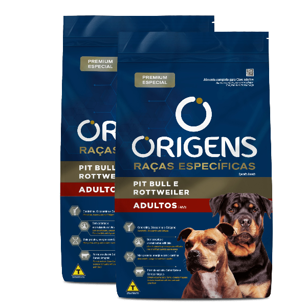 RC ORIGENS AD RA.PIT BULL E ROTTW 15KG