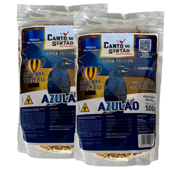 RC CANTO DO SERTAO AZULAO 500G