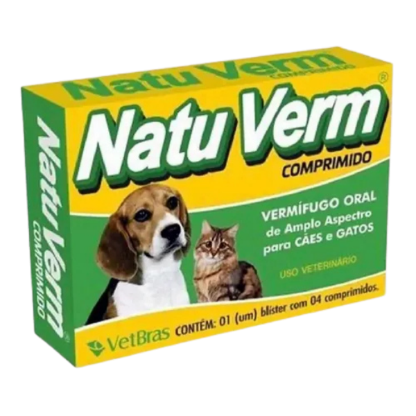 NATU VERM C/4 COMP