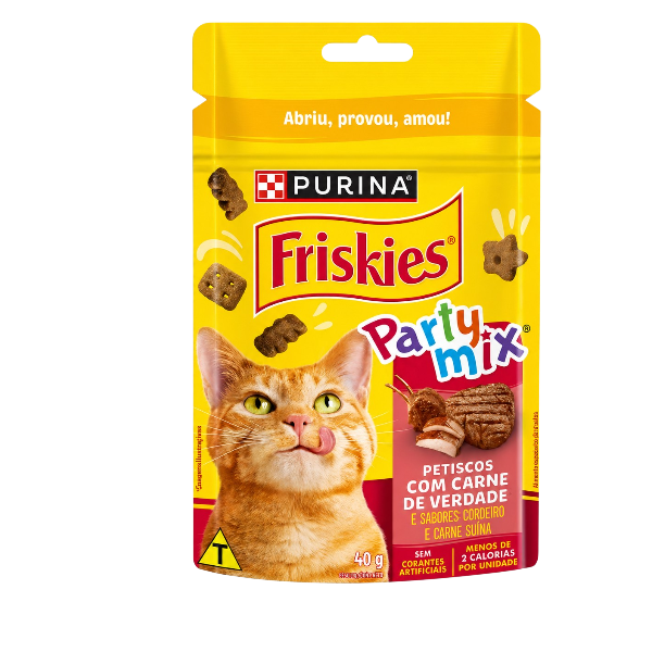 FRISKIES SCH PARTY MIX CARNE 40G