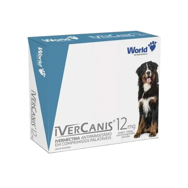 IVERCANIS 12 MG C/4 COMP