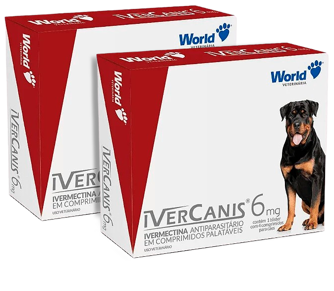 IVERCANIS 06 MG C/4 COMP