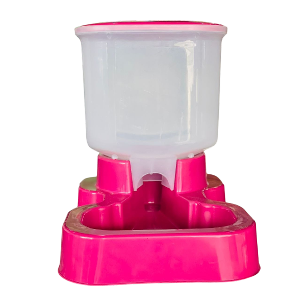 COMEDOURO AUT.ROSA 8L