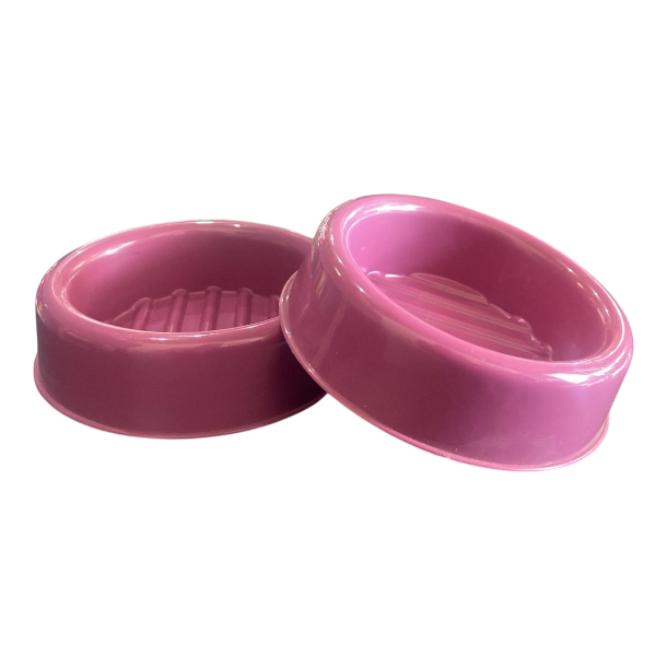 COMEDOURO ROSA P/GATO 150ML