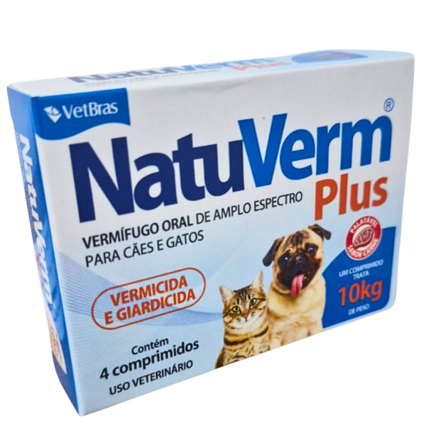 NATU VERM PLUS C/4 COMP