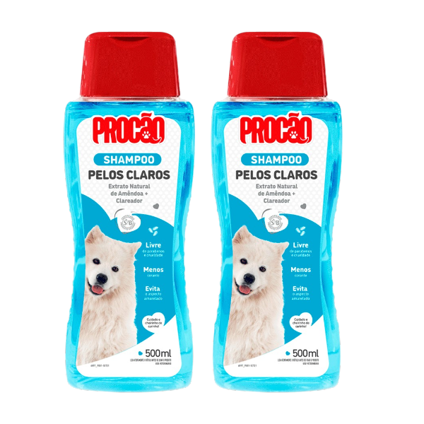 SHAMPOO PROCAO 500ML PELOS CLAROS