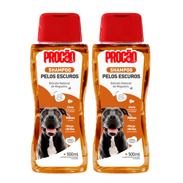 SHAMPOO PROCAO 500ML PELOS ESCUROS
