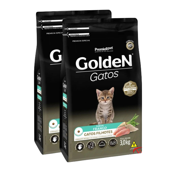 RC GOLDEN GATO FILHOTE FRANGO 3KG