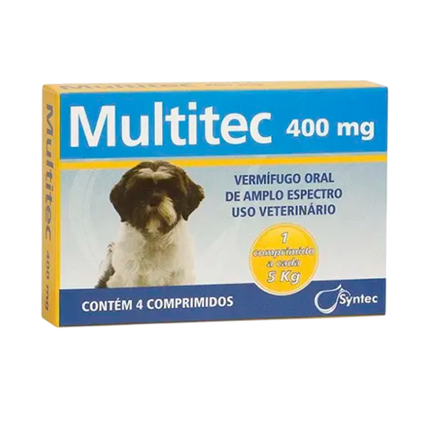 VERMIFUGO MULTITEC 400MG