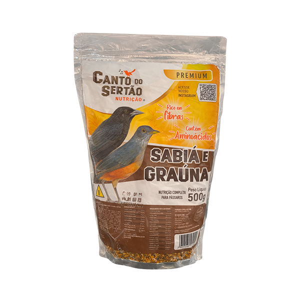 RC CANTO DO SERTAO SABIA GRAUNA 500G