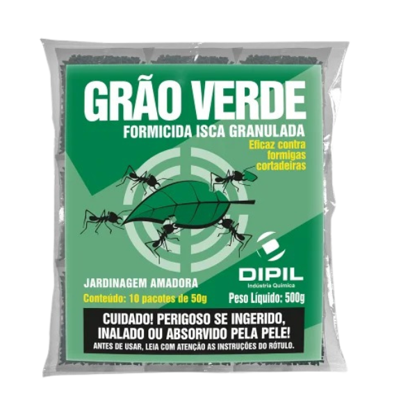 FORMICIDA ISCA GRAO VERDE 50G