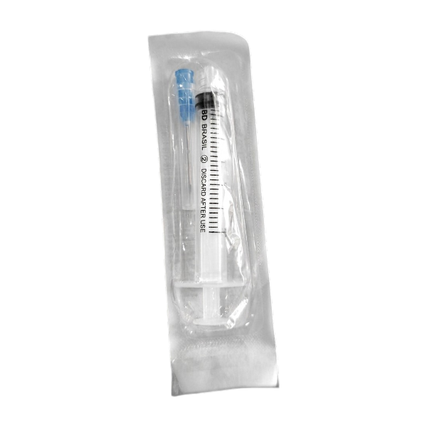 SERINGA C/AG LUER LOCK MEDIX 3ML