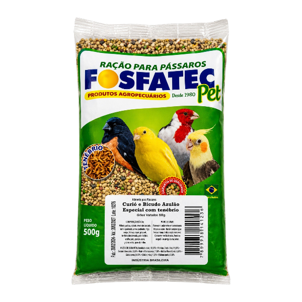 RC FOSFATEC CURIO/BICUDO/AZULAO 500G