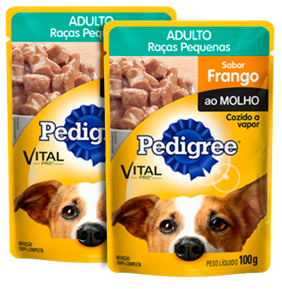 PEDIGREE SCH ADT.RA.PEQ FRANGO/MOLH 100G