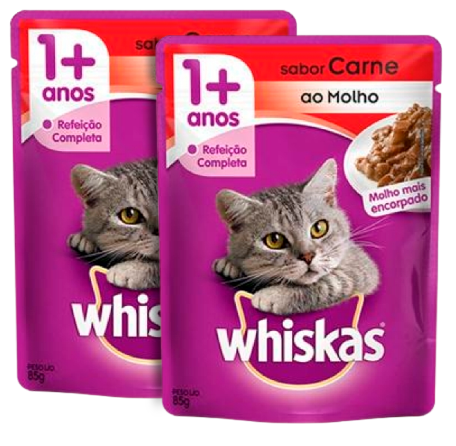WHISKAS SCH ADT CARNE 85G PROMOCIONAL