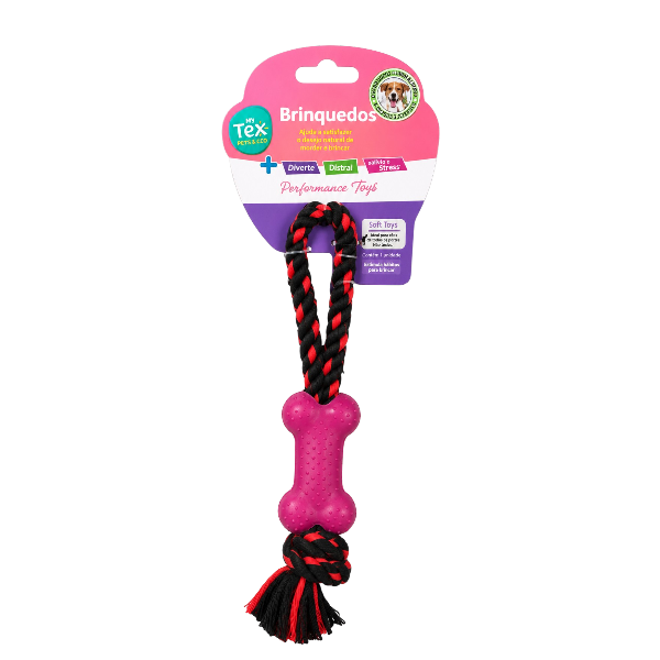 BRINQ. CORDA BLACK OSSINHO 32CM