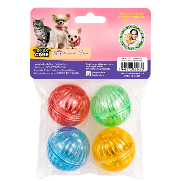 BRINQ. GATO ACRILICO C/4UN FECHADA