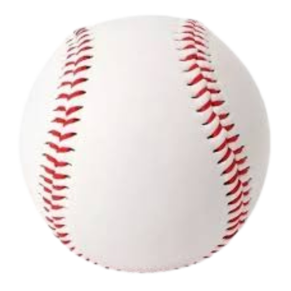 VINIL BOLA BASEBALL 7CM