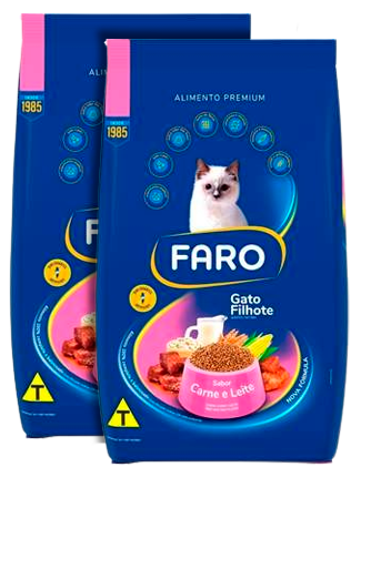 RC FARO GATO FILHOTE CARN 20KG
