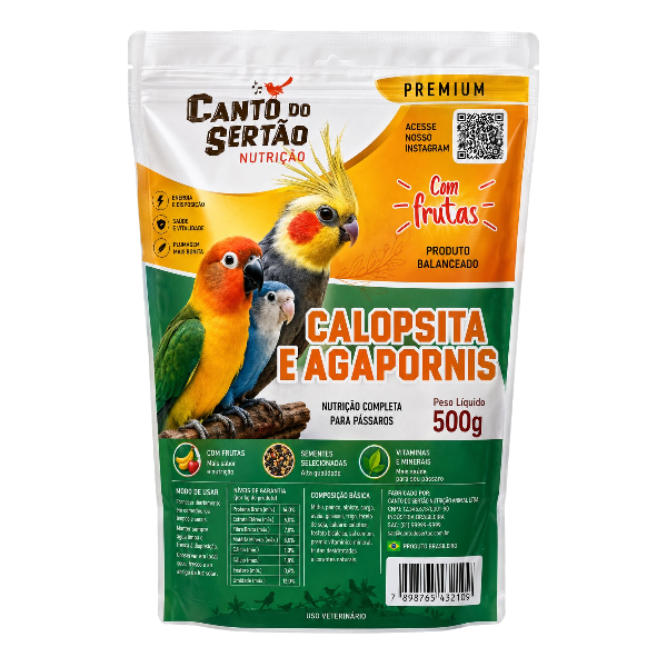 RC CANTO DO SERTAO CALOP E ARGOP 500G
