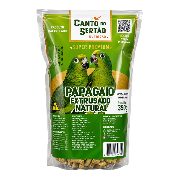RC CANTO DO SERTAO PAPAGAIO 350G