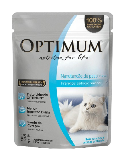 OPTIMUM CAT SCH ADT MANU.PESO FRANGO 85G
