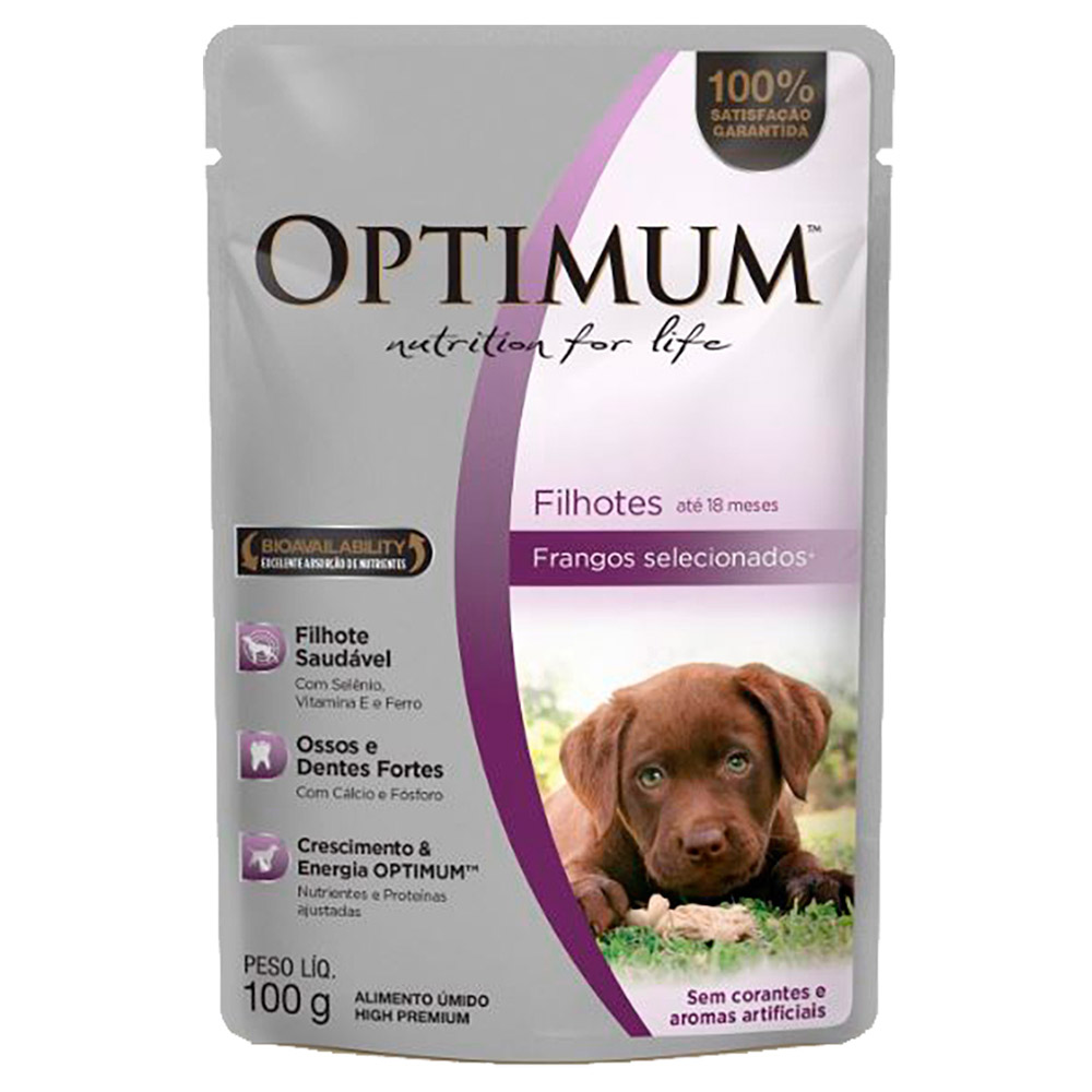 OPTIMUM DOG SCH FILH FRANGO 100G