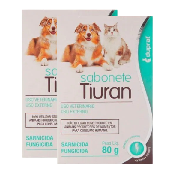 SABONETE FUNGICIDA TIURAN 80G