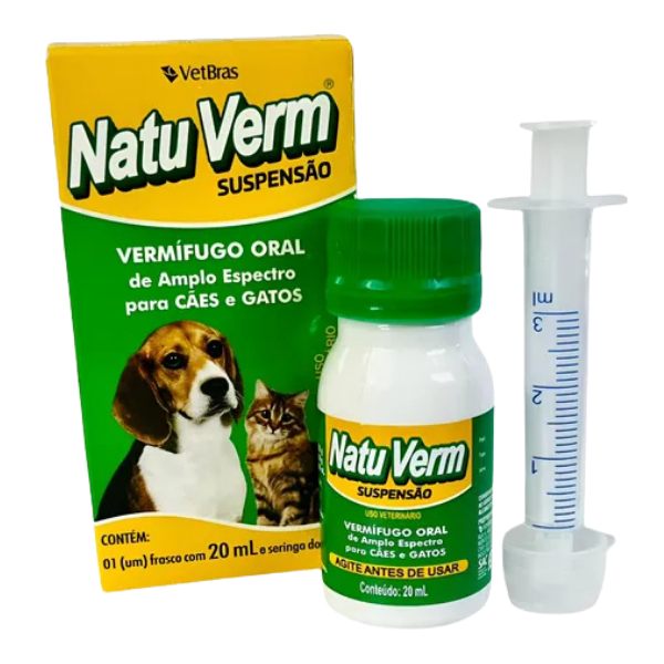 NATU VERM SUSPENSAO 20ML
