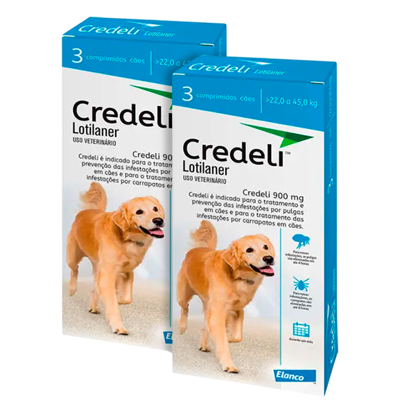 CREDELI 900MG 22 A 45KG C/3 COMP