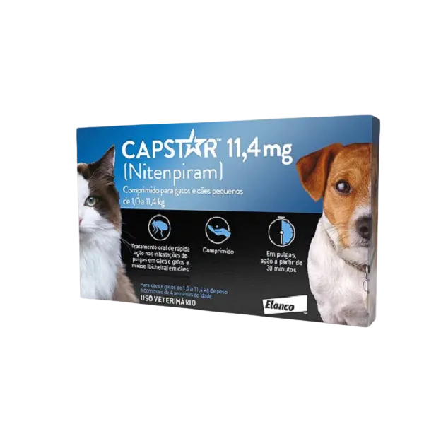 ANTIPULGAS CAPSTAR 11,4MG C/1 COMP