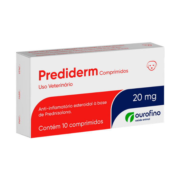 PREDIDERM 20MG C/10 COMP