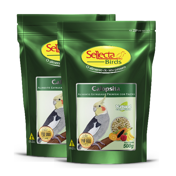 RC SELLECTA CALOPSITA SABOR E FR 500G