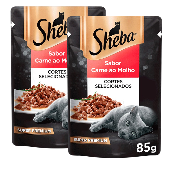 SHEBA SCH ADT CARNE ASSADA AO MOLHO 85G