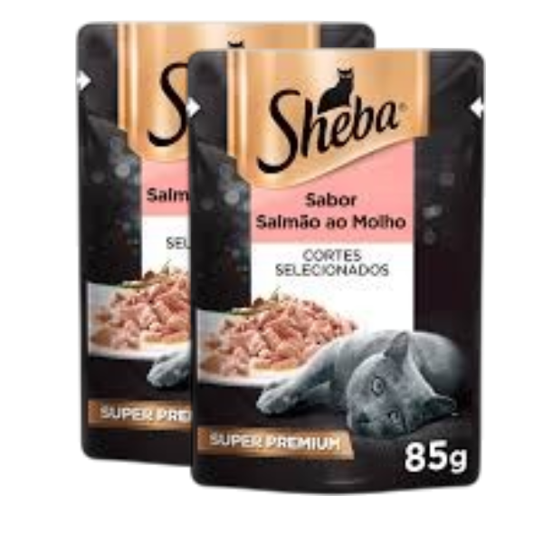 SHEBA SCH ADT SALMAO AO MOLHO 85G